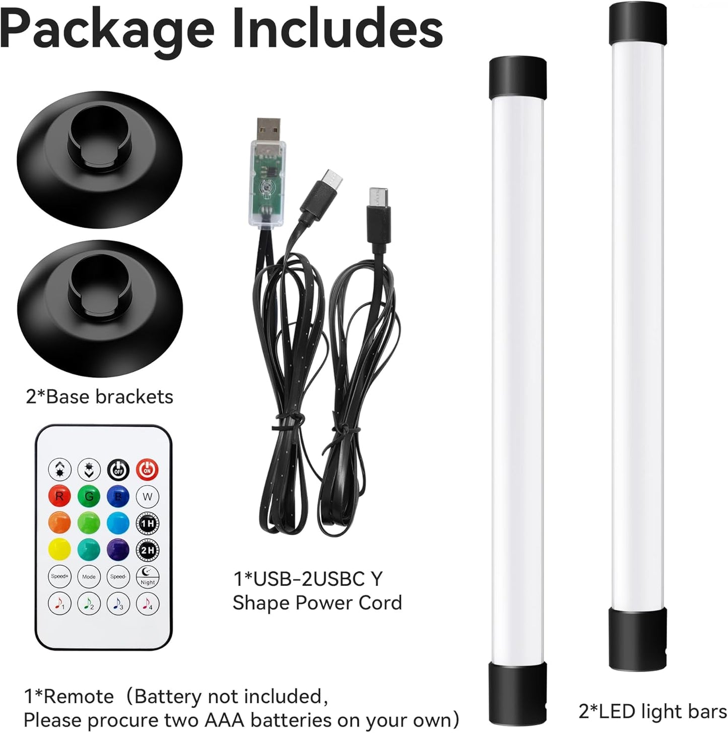 LotusLamp X LED Light Bar – Music Sync Gaming Gift for Teen Boys, App & Remote Controlled Room Decor