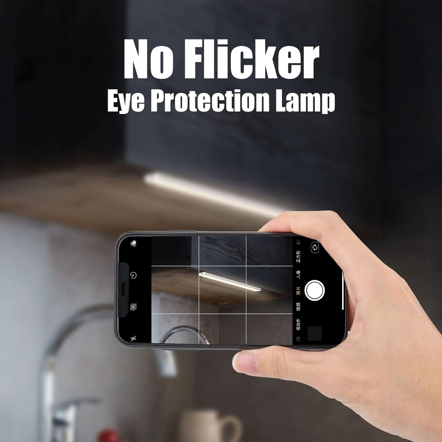 LucentGlow LED Under Cabinet Light Bar – Home Office Task Lighting for Deep Focus, USB Powered
