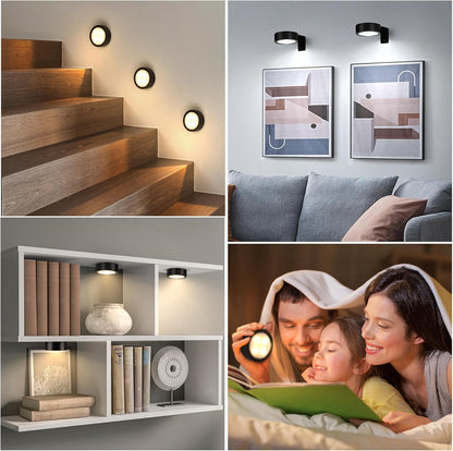 Lumena Picture Light – Living Room Wall Decor Accent, Battery LED for Framed Canvas and Portraits