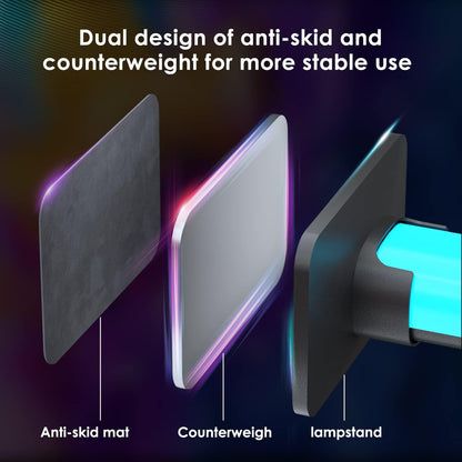 LUMI RGB Light Bar – Gaming Monitor Backlight for Streaming Setup, Music Sync Reactive LED
