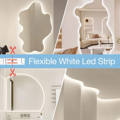 Lumichoice AuraGlow Strip Lights – Bedroom Ceiling Ambient Lighting, 6500K Dimmable Tape for Cozy Room Aesthetic