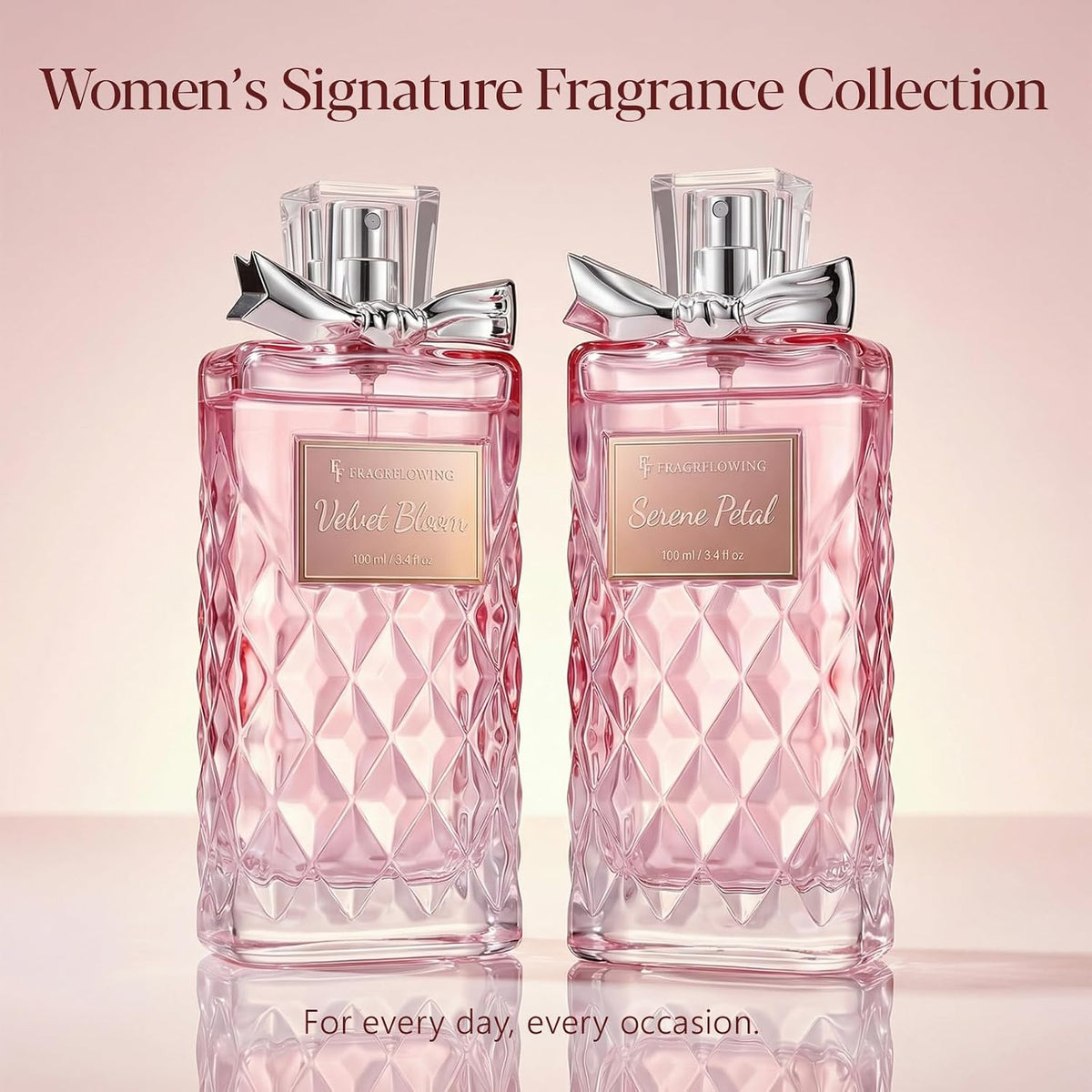 Lumière & Bloom Gentle Floral Mist – Yoga Room Companion, Layered Scent for Stress Relief