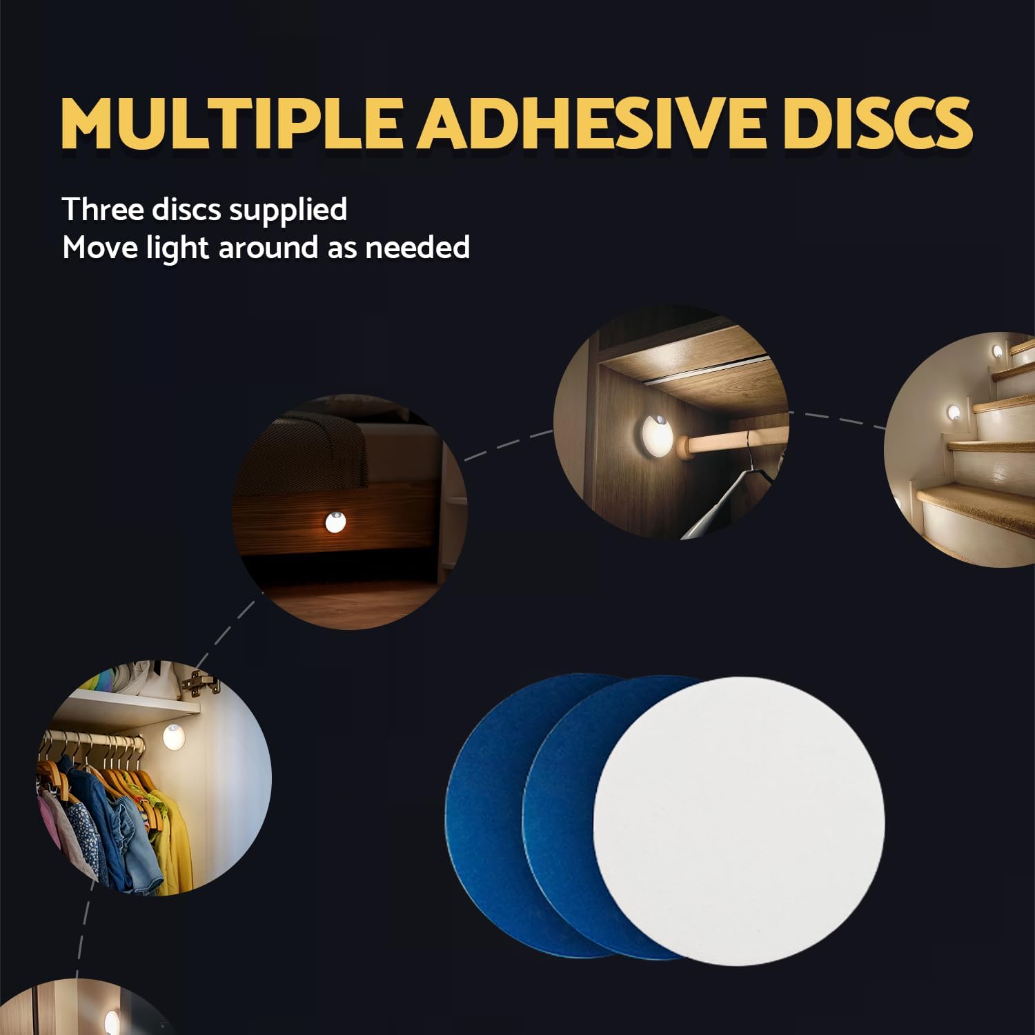LuminAide Ultra-Slim Motion Night Light – Clutter-Free Hallway and Stair Lighting for Intentional Homes