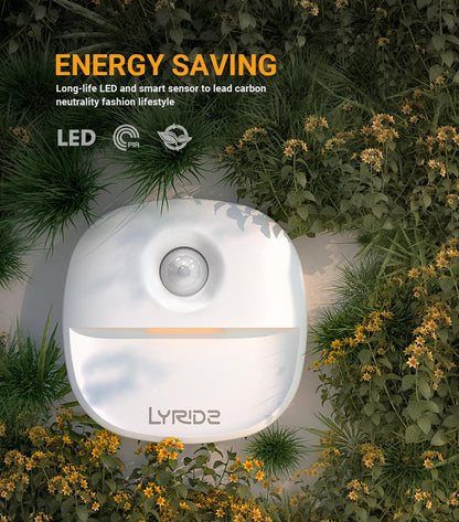 Lyridz Night Light – 0.6 Inch Low Profile Plug in Design for Clean Modern Interiors, Dimmable Warm LED