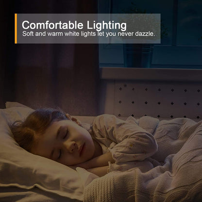 Lyridz Rechargeable Baby Night Light for Nursery and Bedroom, Soft Warm Glow Motion Sensor Light That Won't Wake Sleeping Toddlers