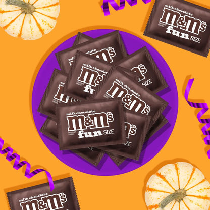 M&M'S Fun Size Halloween Chocolate Bulk Bag – Parent-Approved Treats for Classroom Parties and Trick-or-Treat Night