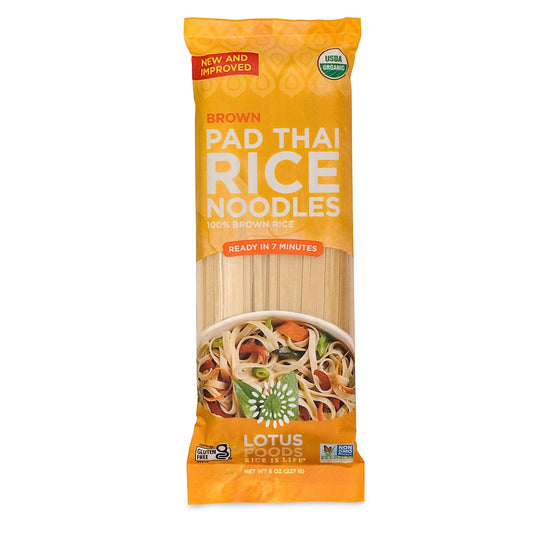 made from heirloom brown rice using traditional thai methods