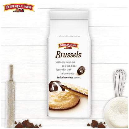made with premium, carefully selected ingredients and hand-baked by pepperidge farm bakers
