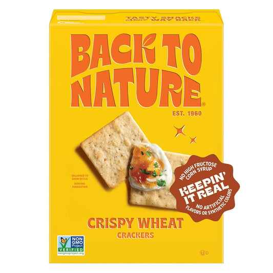 made with unbleached wheat flour and a sprinkle of sea salt