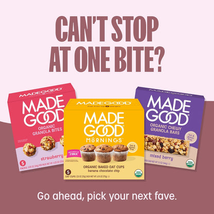 MadeGood Double Chocolate Soft-Baked Cookies – Simple Five-Ingredient Snack for Clutter-Free Pantries