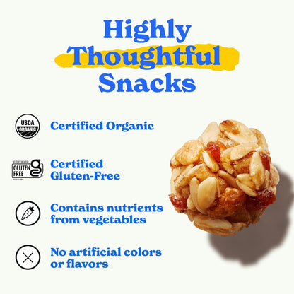MadeGood Strawberry Granola Mini Bites – Safe After-School Snack for Picky Eaters, Peanut-Free and Tree Nut Free