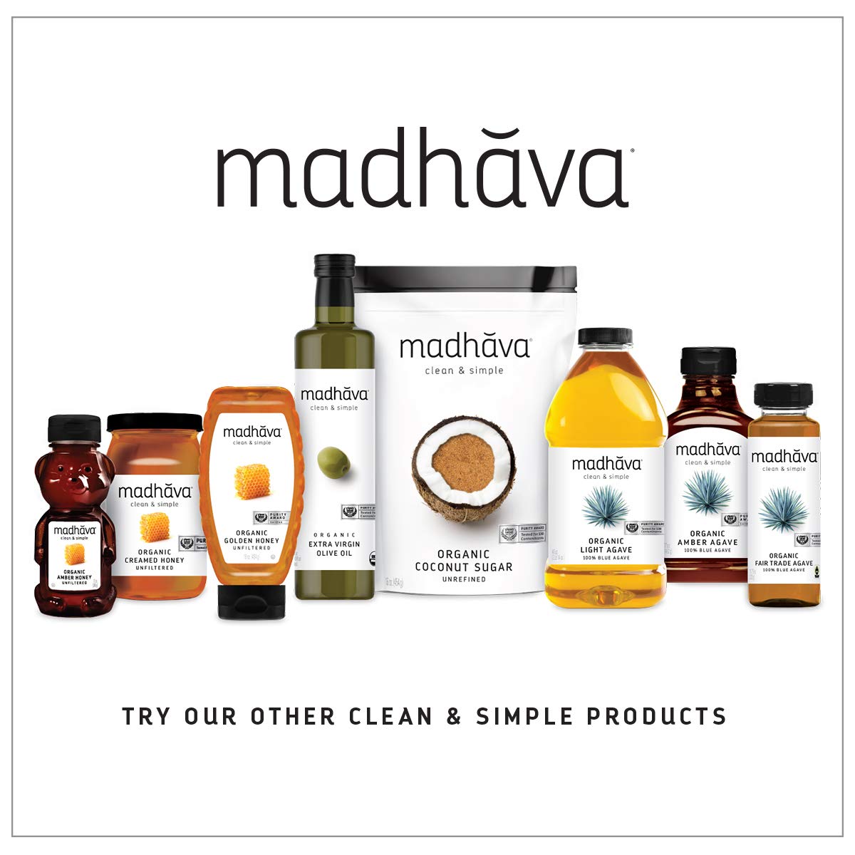 Madhava Pure Blue Agave Syrup – Low-Glycemic Pantry Staple for Clean-Eating Wellness Kitchens