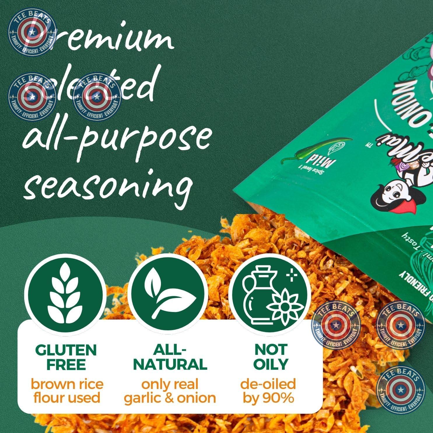 MaeMai MILD Spice – Family-Friendly Mild Crunch for Kid Lunch Boxes, No-MSG Rice Topper
