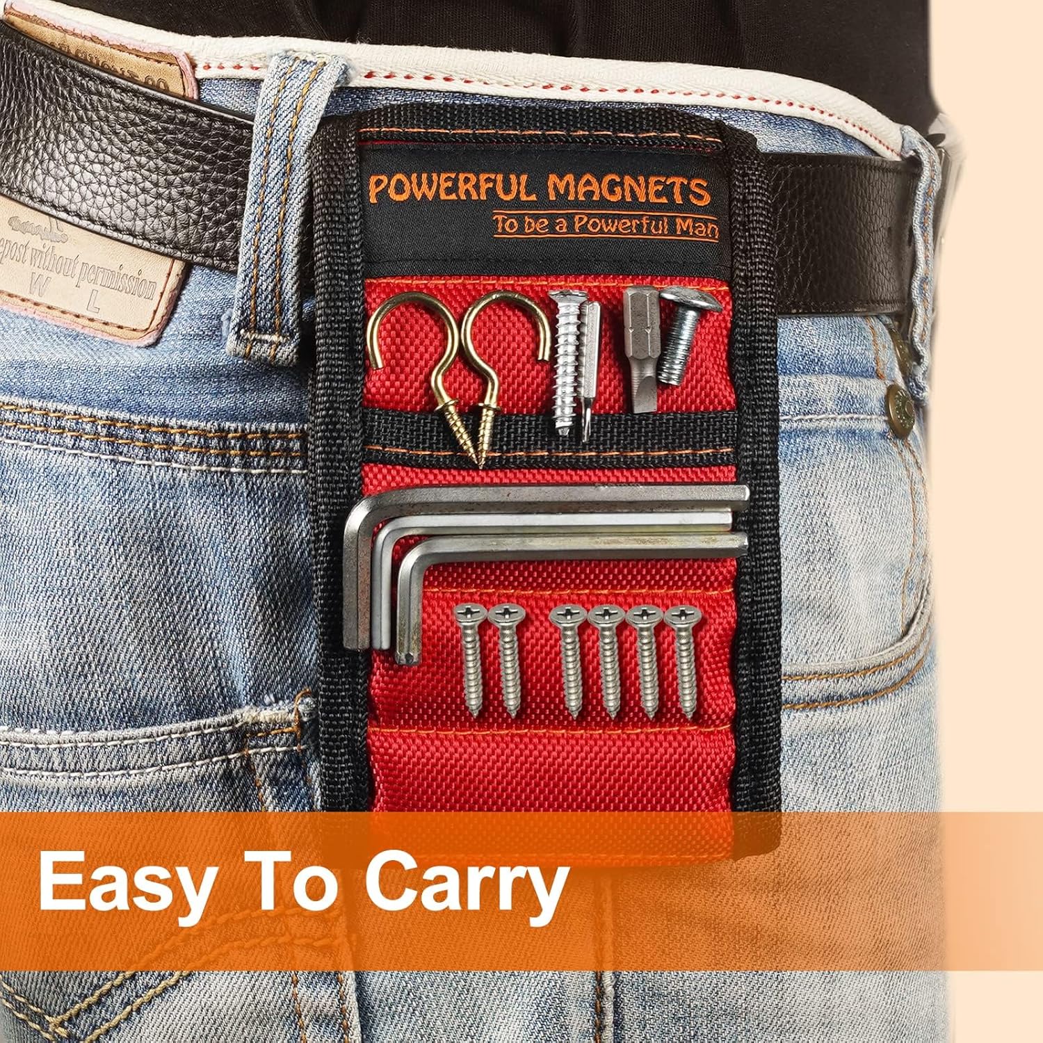 Magnetic Wristband Tool – Practical Christmas Stocking Stuffer for Dad, Husband & Men Who Have Everything