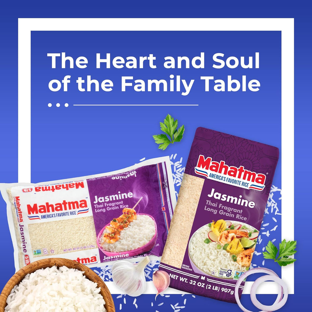 Mahatma Jasmine Rice 2 lb – Single-Ingredient Clean Rice for Intentional Kitchens
