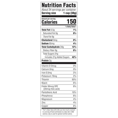 Malt-O-Meal Golden Puffs Sweetened Puffed Wheat Cereal – Safe Pantry Snack for School Lunchbox, 32 oz Bulk Family Size