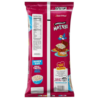 Malt-O-Meal Marshmallow Mateys Marshmallow Bits Cereal – Nostalgic Breakfast Gift for New Homeowners and Housewarmings, 33 OZ