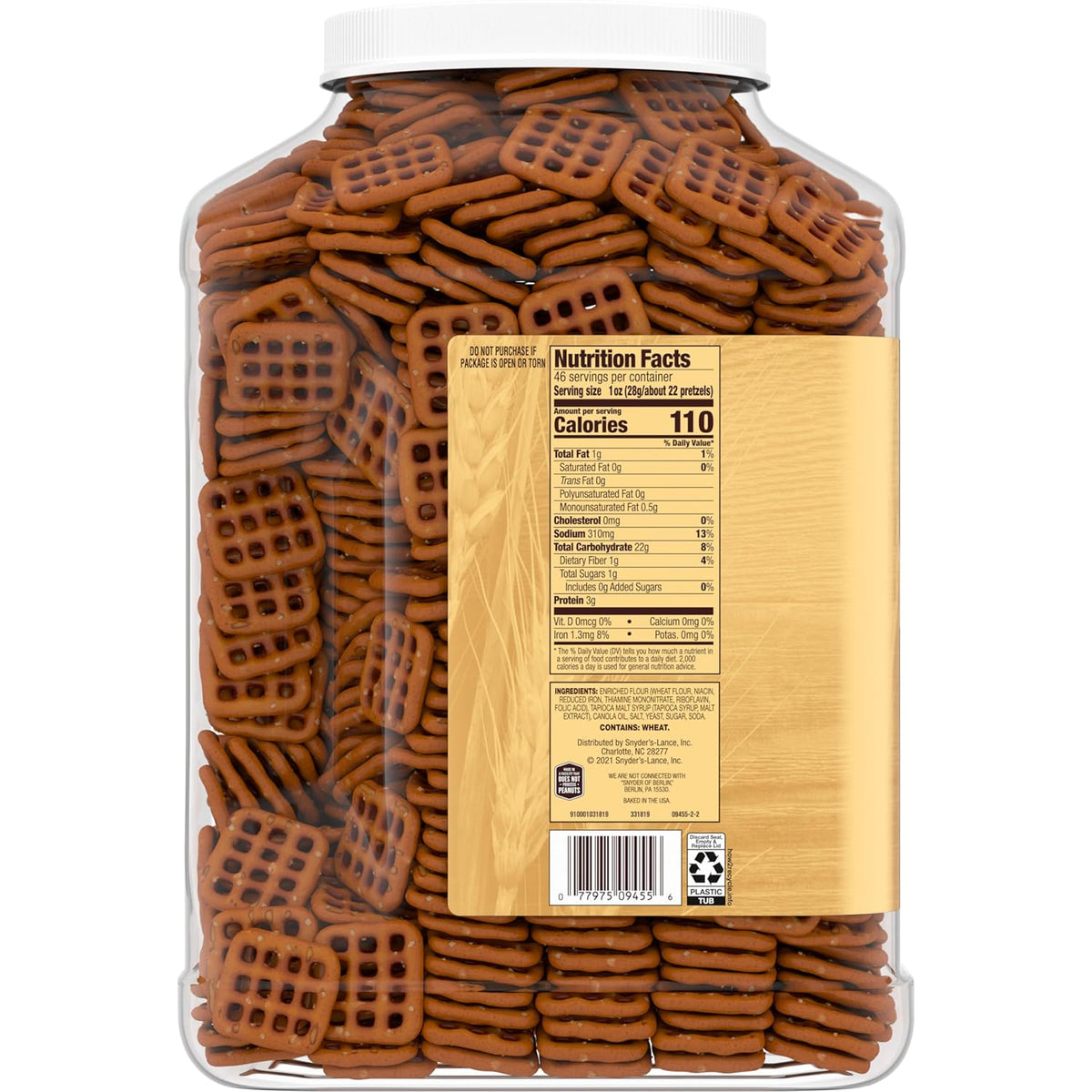 manufactured in a peanut-free facility