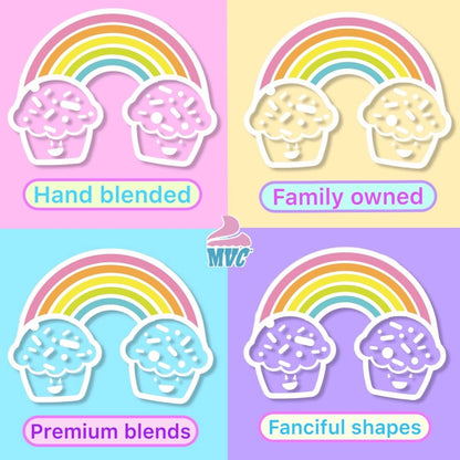Manvscakes Artisanal Sprinkle Collection for Premium Patisserie, Gourmet Themed Dessert Finishing Mix
