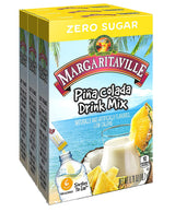 Margaritaville Singles To Go! Pina Colada Powder Drink Mix - Non-Alcoholic Happy Hour Gift Set for Pregnant Sisters and Moms, 18 Servings