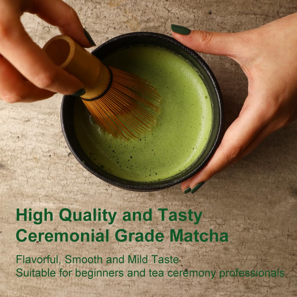MatchAdmire First Harvest Organic Matcha Tin for Housewarming Gifts and Wellness Lovers