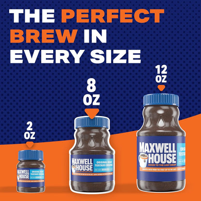 Maxwell House Breakfast Blend Mild Roast Ground Coffee, 38.8 oz Canister – Holiday Gift for Parents Who Drink Coffee Daily
