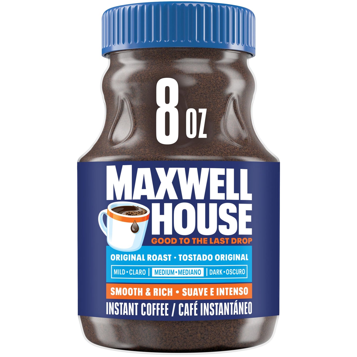 Maxwell House Breakfast Blend Mild Roast Ground Coffee, 38.8 oz Canister – Holiday Gift for Parents Who Drink Coffee Daily