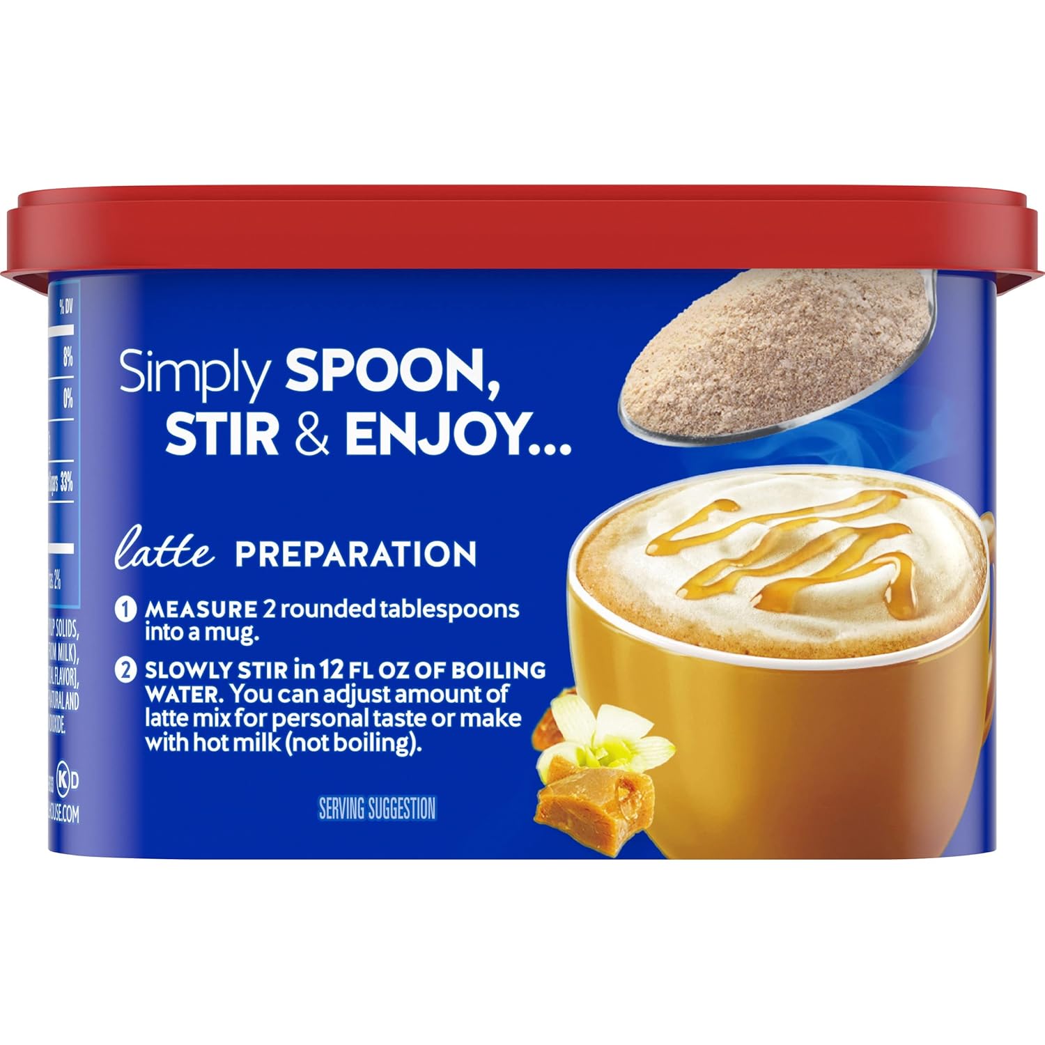 Maxwell House International Instant Coffee – Soothing Flavored Coffee for Self-Care Ritual, Hazelnut Cafe, 9 oz