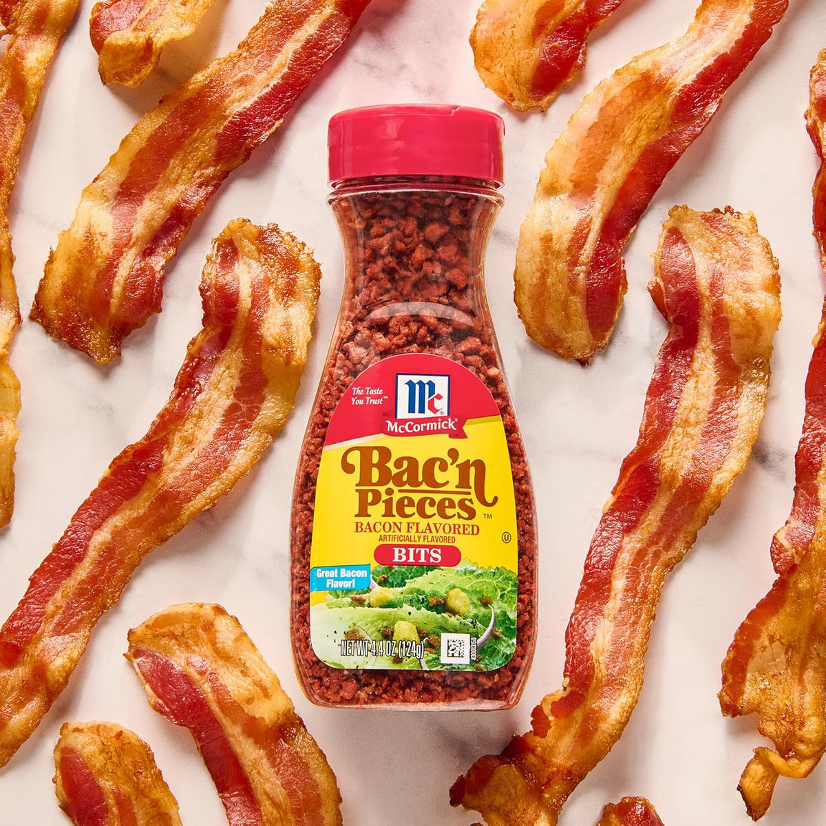McCormick Bac'n Pieces Bacon Flavored Bits as a Thoughtful Hostess Gift for Party Hosts, 4.4 oz
