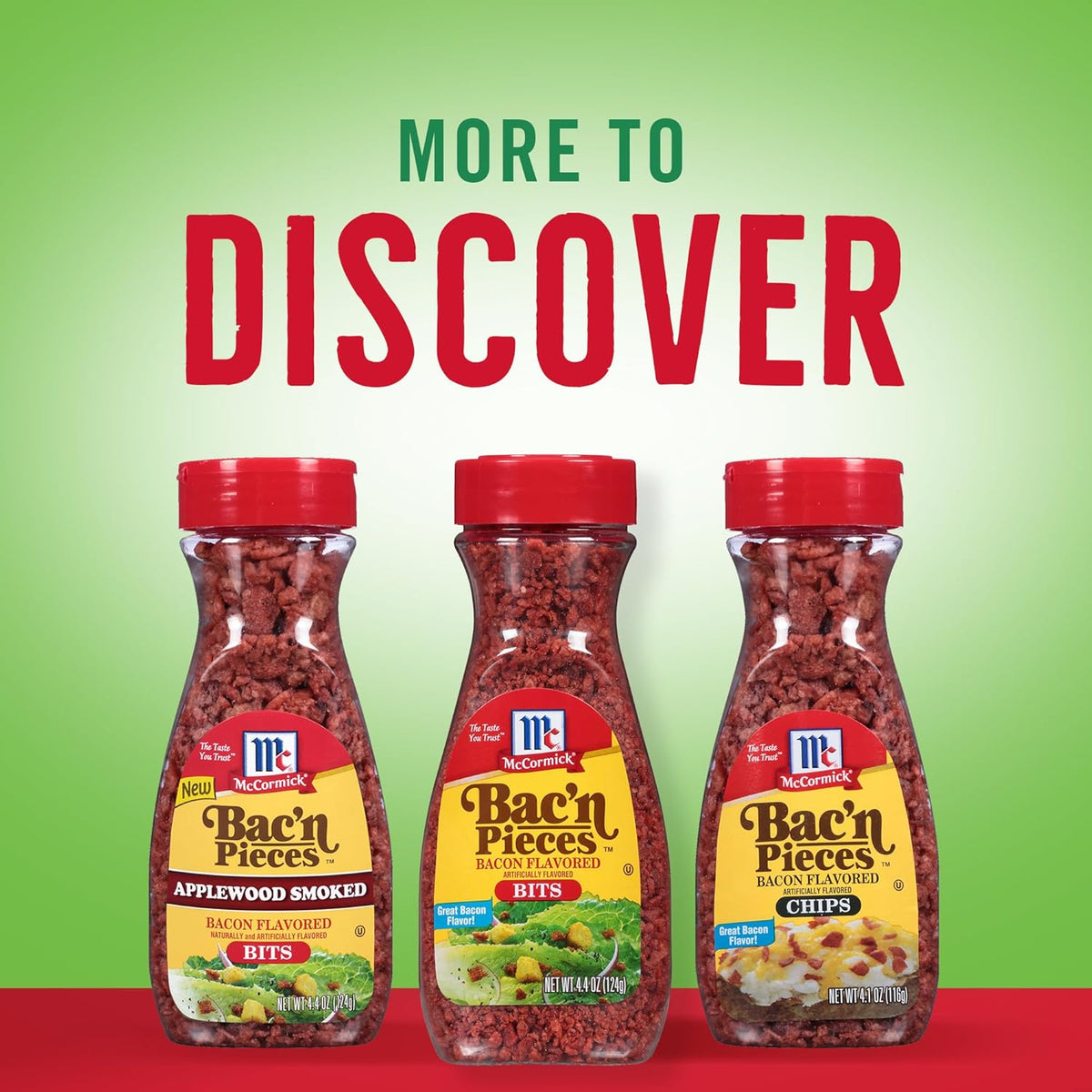 McCormick Bac'n Pieces Bacon Flavored Bits as a Thoughtful Hostess Gift for Party Hosts, 4.4 oz