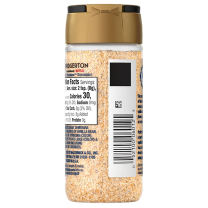 McCormick Bridgerton Finishing Sugar – Calming Lavender Vanilla Crystals for an Elevated Wind-Down Matcha or Tea Ritual