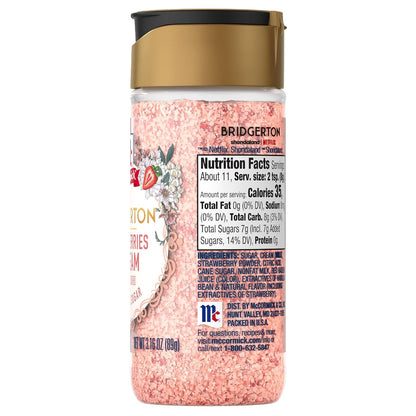 McCormick Bridgerton Finishing Sugar – Display-Worthy Limited Edition Bottle for Themed Kitchen Counter Styling
