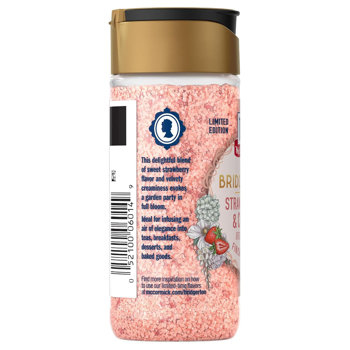 McCormick Bridgerton Finishing Sugar – Display-Worthy Limited Edition Bottle for Themed Kitchen Counter Styling