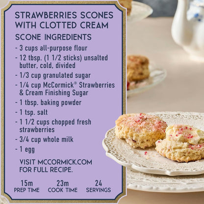 McCormick Bridgerton Finishing Sugar – Display-Worthy Limited Edition Bottle for Themed Kitchen Counter Styling