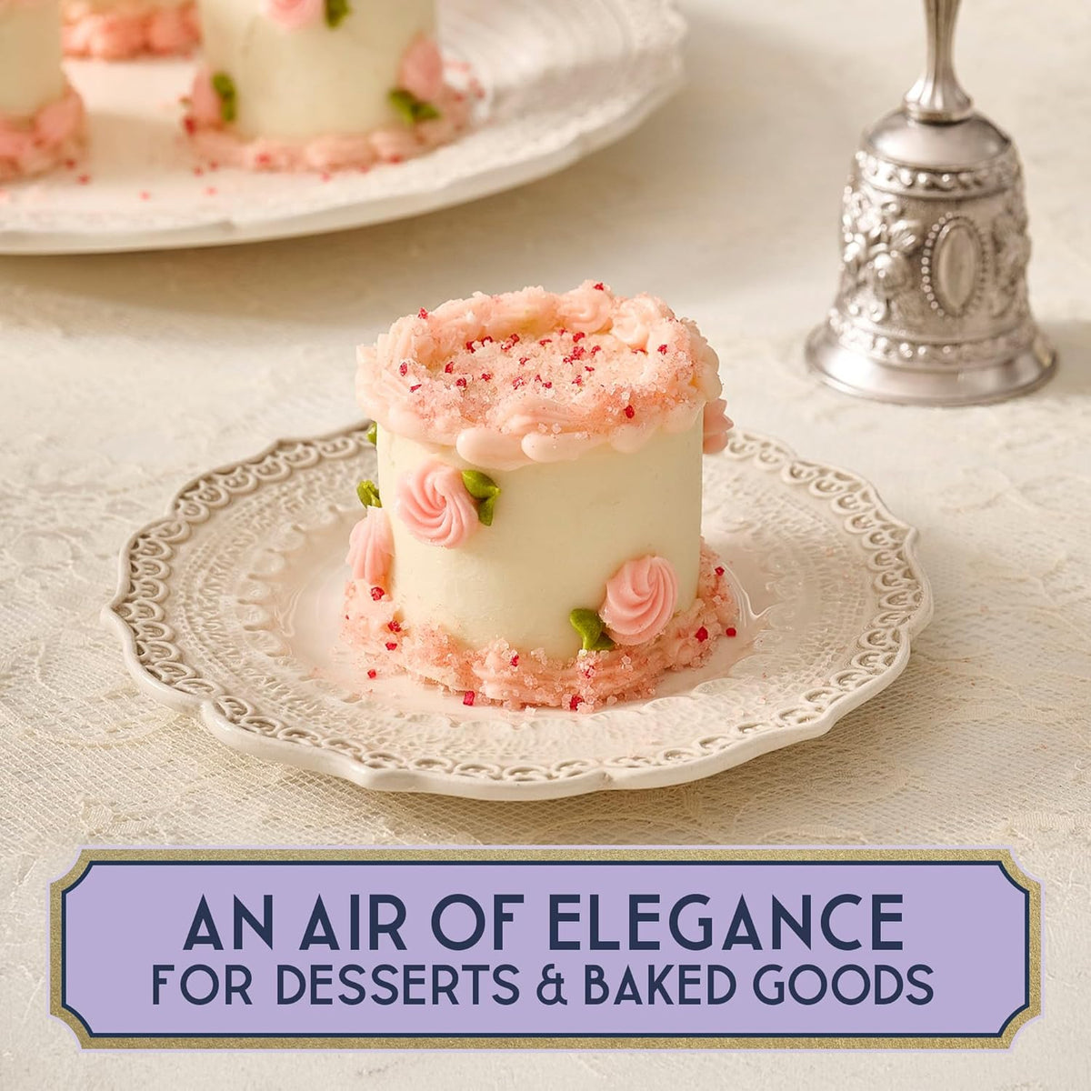 McCormick Bridgerton Finishing Sugar – Display-Worthy Limited Edition Bottle for Themed Kitchen Counter Styling