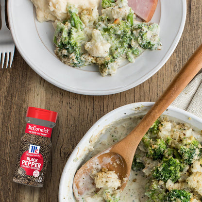 McCormick Coarse Ground Black Pepper – Low-Carb Keto Friendly Seasoning for Health-Conscious Home Cooks