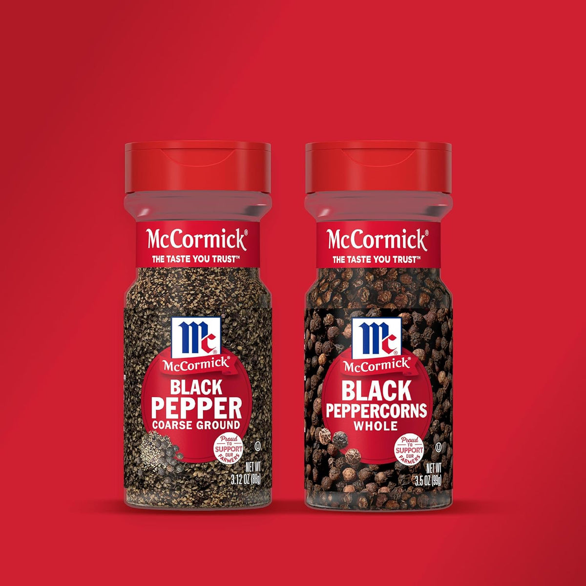 McCormick Coarse Ground Black Pepper – Low-Carb Keto Friendly Seasoning for Health-Conscious Home Cooks