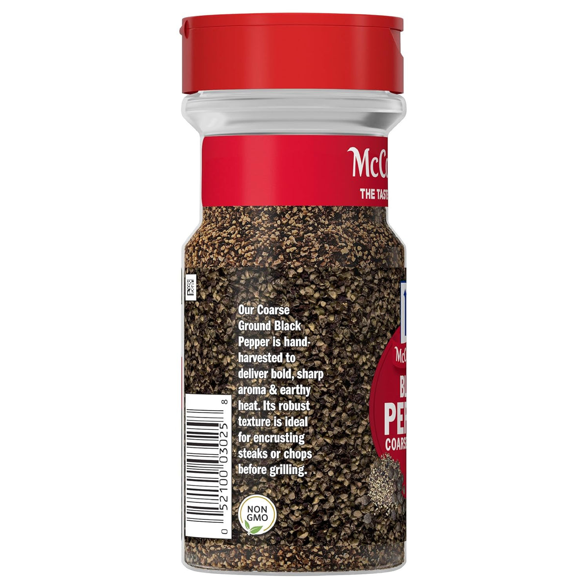 McCormick Coarse Ground Black Pepper – Low-Carb Keto Friendly Seasoning for Health-Conscious Home Cooks