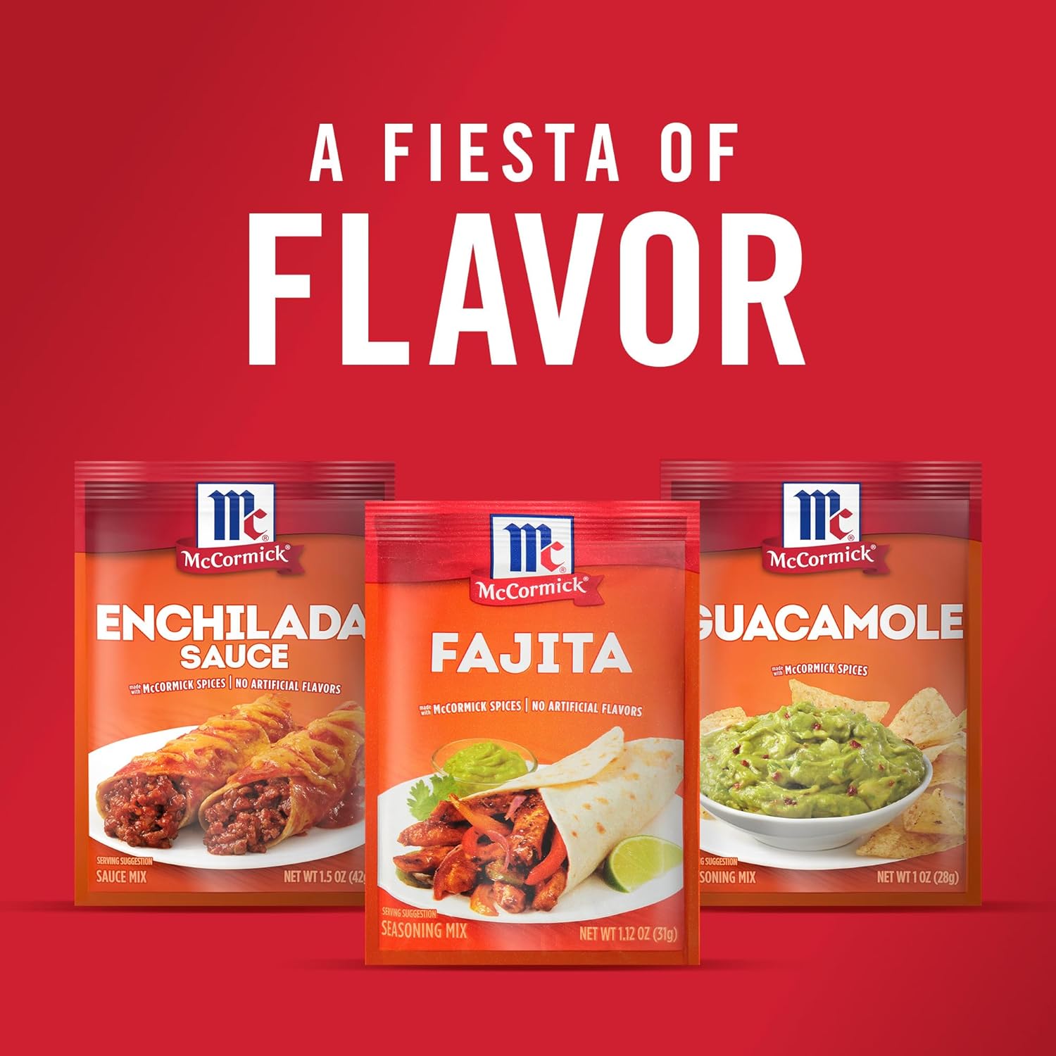 McCormick Fajita Seasoning Mix – Meal Prep Seasoning for Weekly Lunchbox Packing and Tex-Mex Bowls