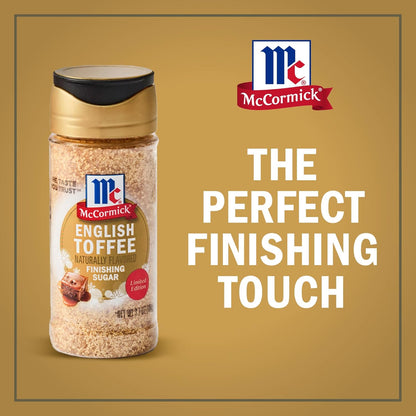 McCormick Finishing Sugar – Stocking Stuffer Gourmet Gift for Mom, Premium Holiday Baking & Drink Garnish