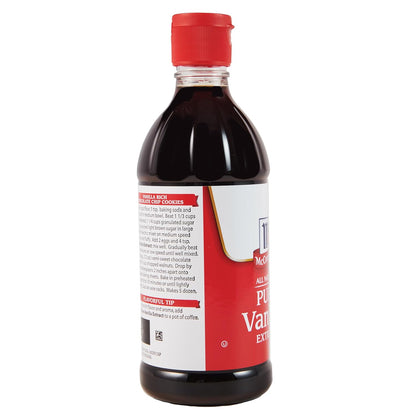 McCormick Gluten Free Vanilla Extract for Healthy Living, Non-GMO Baking Essential for Pantry Wellness Routine