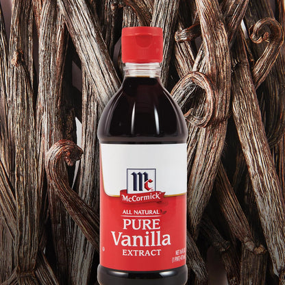 McCormick Gluten Free Vanilla Extract for Healthy Living, Non-GMO Baking Essential for Pantry Wellness Routine