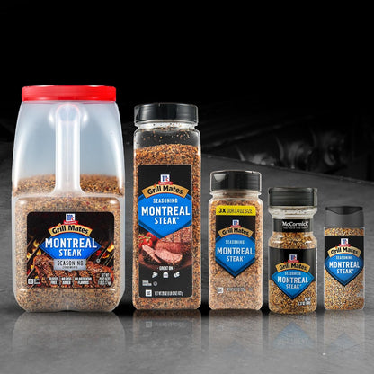 McCormick Grill Mates Montreal Steak Seasoning – Father's Day Present for the Grill Dad in the Family