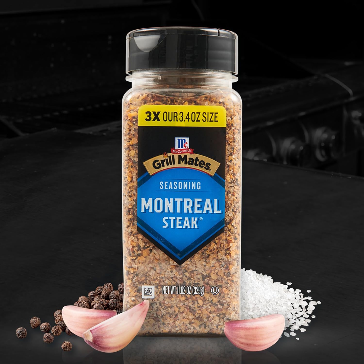 McCormick Grill Mates Montreal Steak Seasoning – Father's Day Present for the Grill Dad in the Family