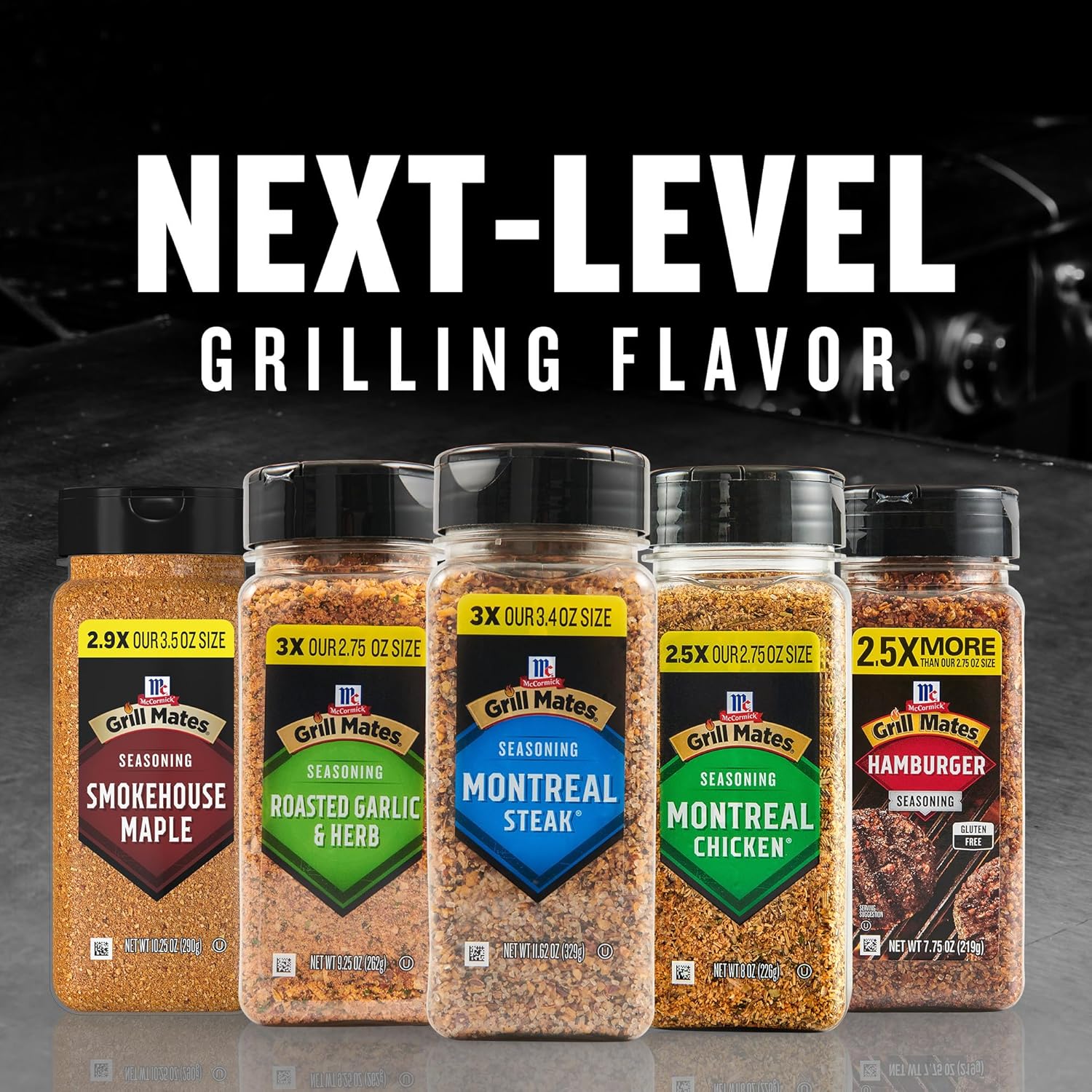 McCormick Grill Mates Montreal Steak Seasoning – Father's Day Present for the Grill Dad in the Family