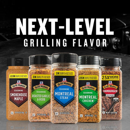 McCormick Grill Mates Montreal Steak Seasoning – Father's Day Present for the Grill Dad in the Family