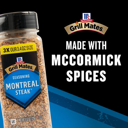 McCormick Grill Mates Montreal Steak Seasoning – Father's Day Present for the Grill Dad in the Family