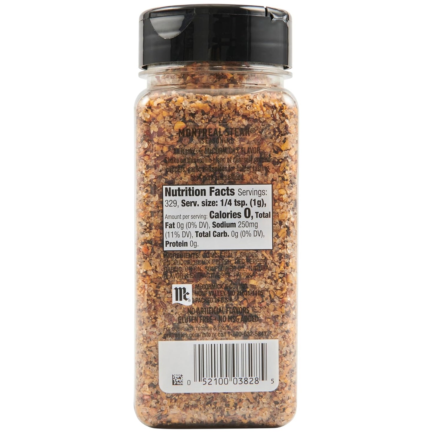 McCormick Grill Mates Montreal Steak Seasoning – Father's Day Present for the Grill Dad in the Family
