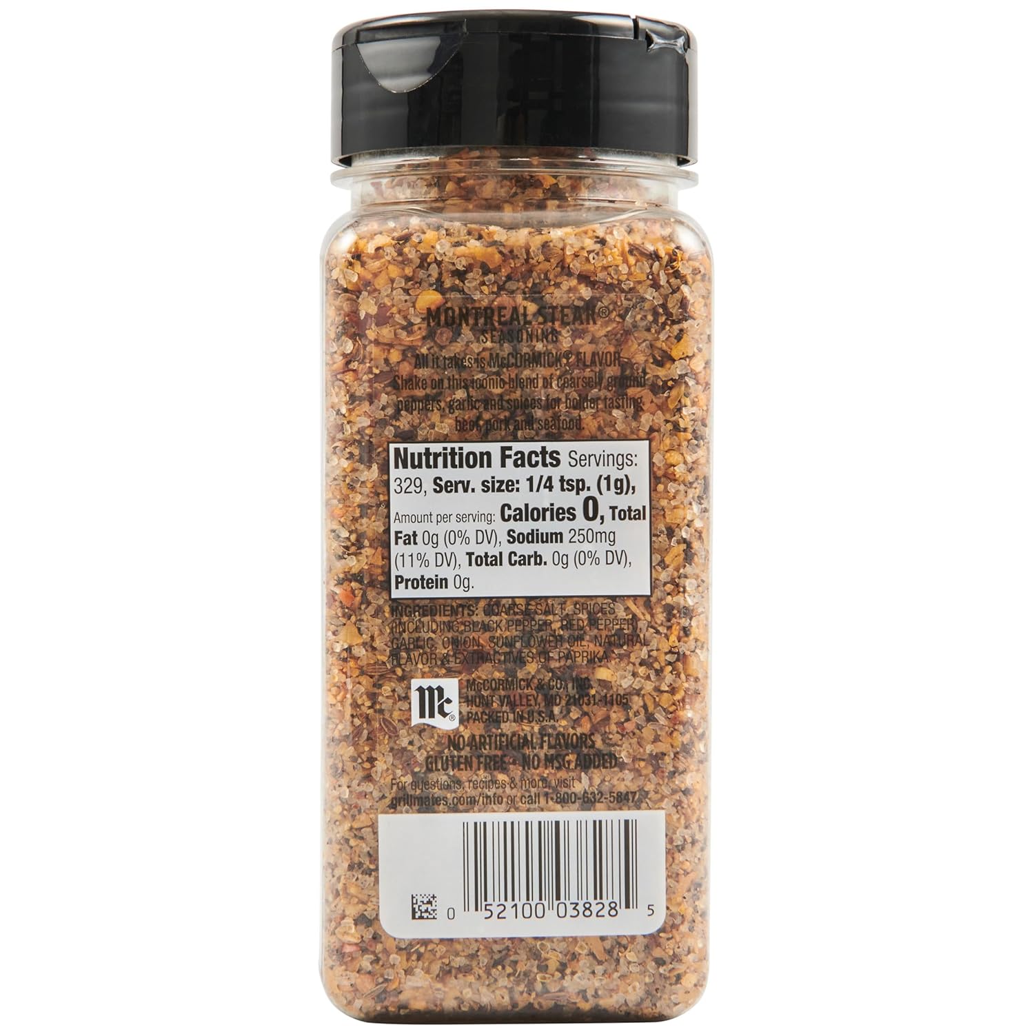 McCormick Grill Mates Montreal Steak Seasoning – Father's Day Present for the Grill Dad in the Family