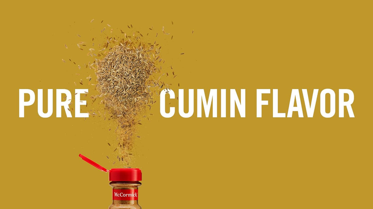 McCormick Ground Cumin 14 oz – Wholesome Spice for Plant-Forward and Vegetarian Cooking
